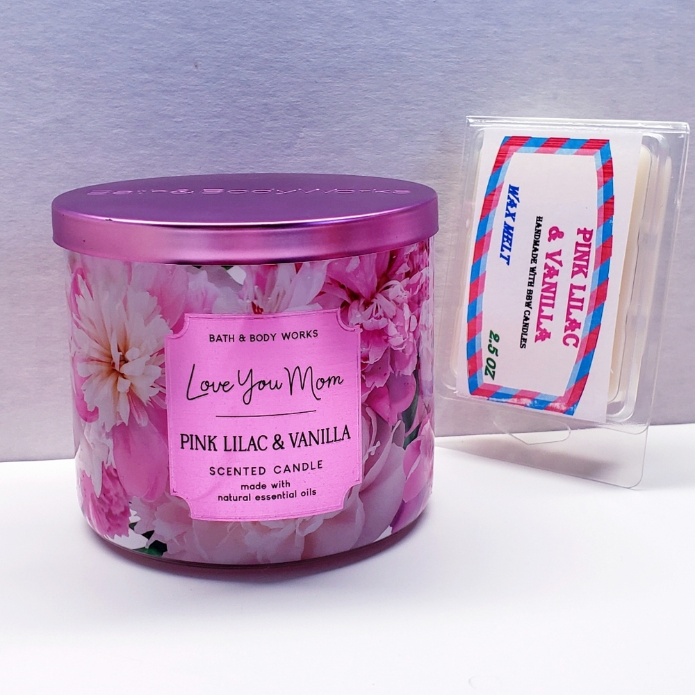 PINK LILAC & VANILLA -Bath & Body Works Candle Wax Melts- $8 per pack - Picture 7 of 10